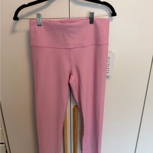 Athleta Womens Interval Light Pink Leggings
